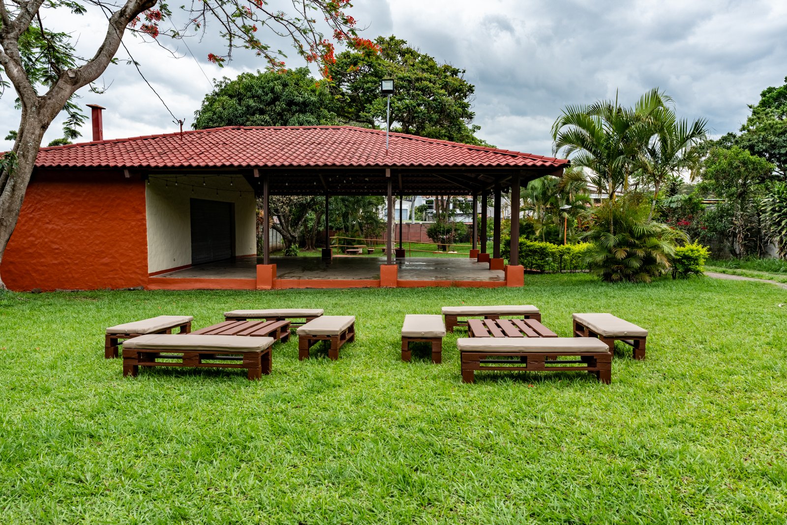 Picnic en los jardines